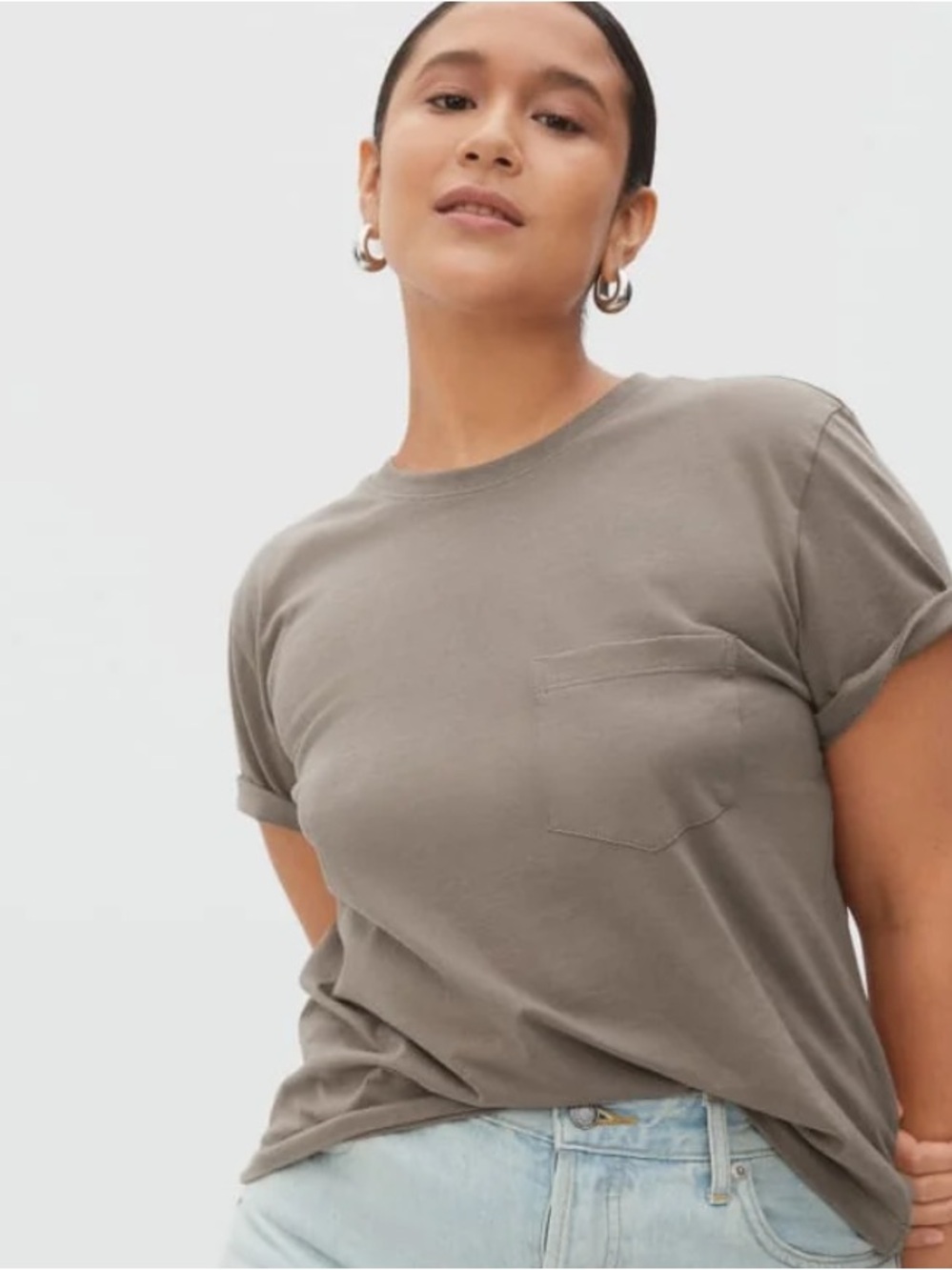 Everlane Women's Box-Cut T-Shirt in Essential Cotton, Size Extra Small